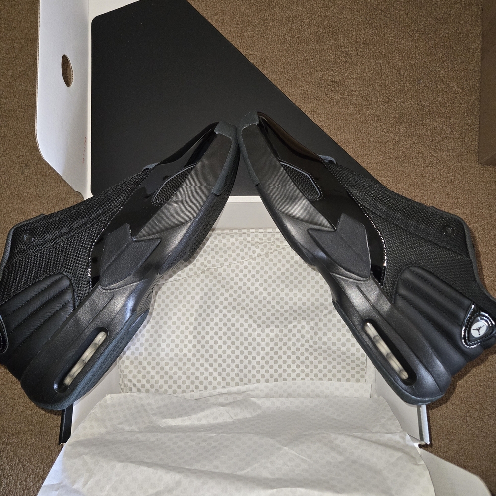 Black and Gray Jordan Shoe Box